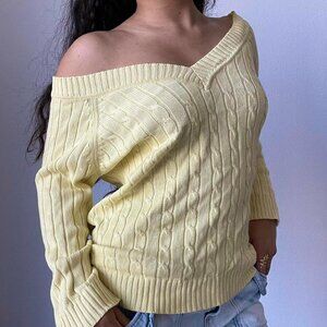 Faded Glory Women's Yellow Jumper